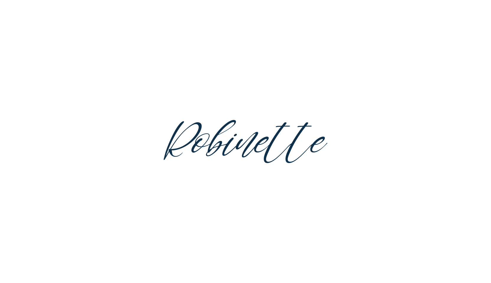 Robinette, script handwritten fancy decorative calligraphy font preview