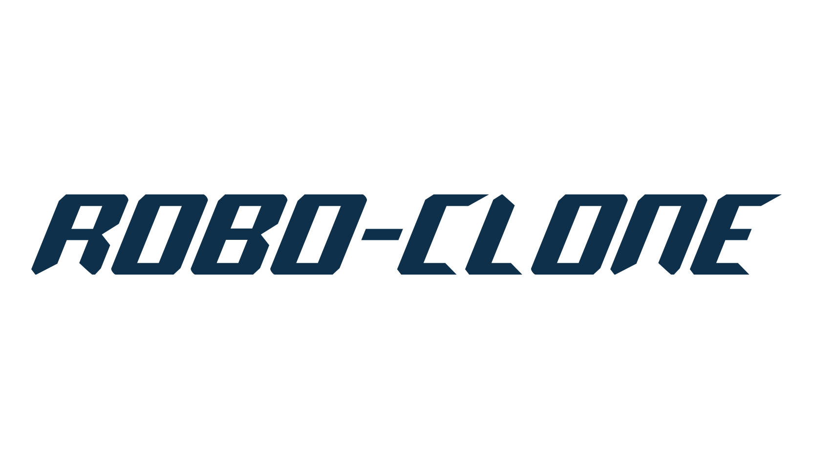 Robo-Clone, techno sci-fi font preview