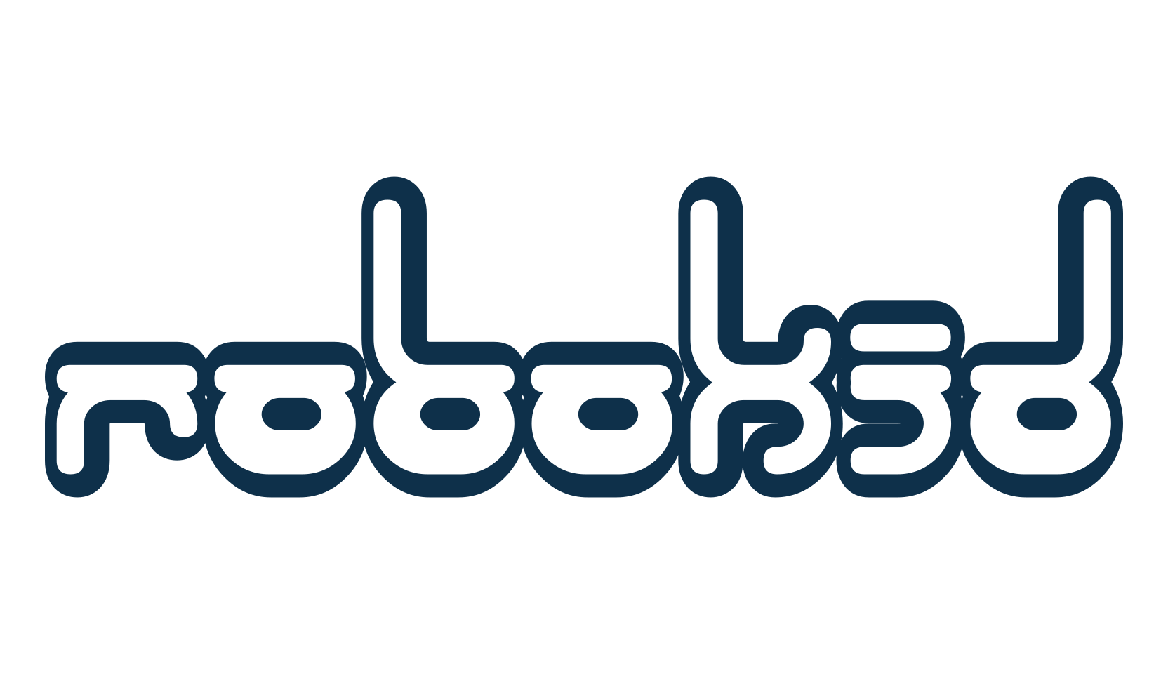 Robokid, fancy groovy decorative font preview