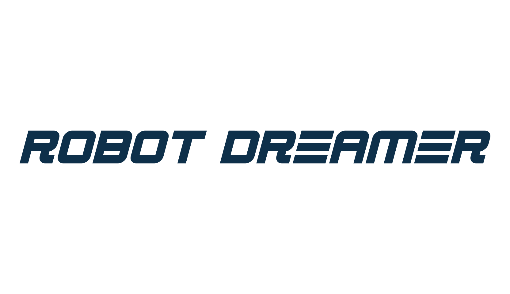 Robot Dreamer, sci-fi font preview