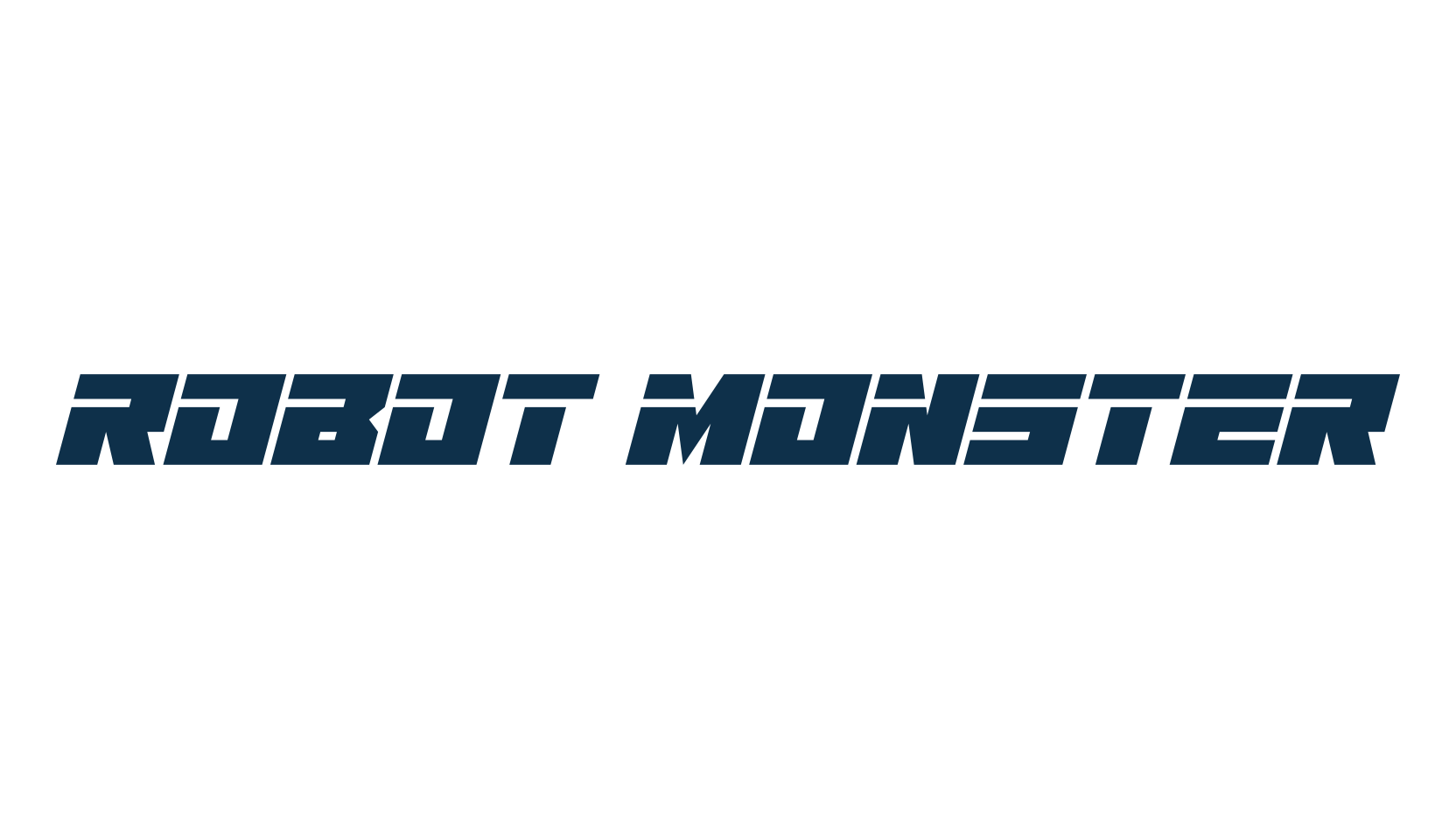 Robot Monster, techno sci-fi font preview