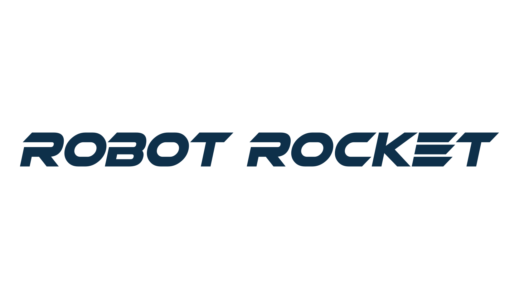 Robot Rocket, sci-fi font preview