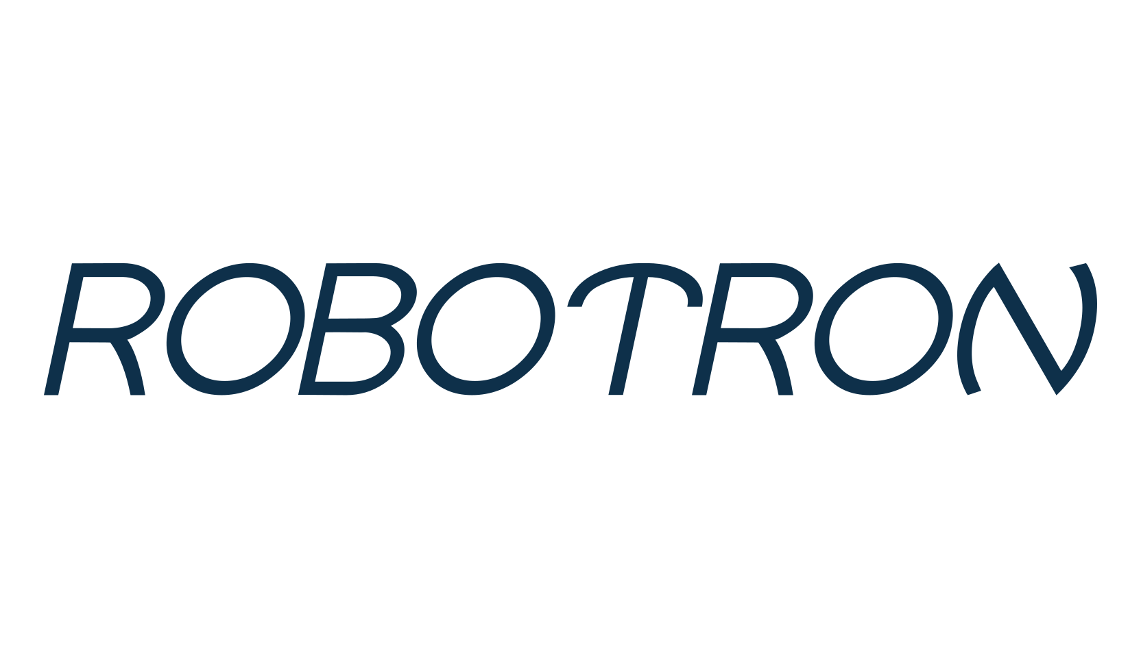 Robotron, various font preview