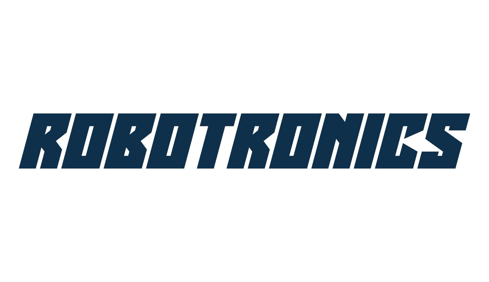 Robotronics, sci-fi font preview