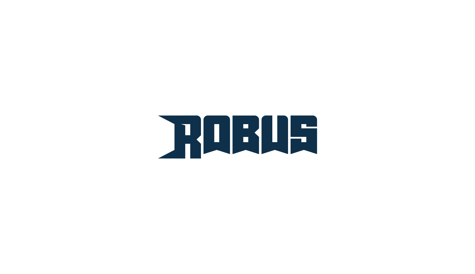 Robus, sci-fi font preview