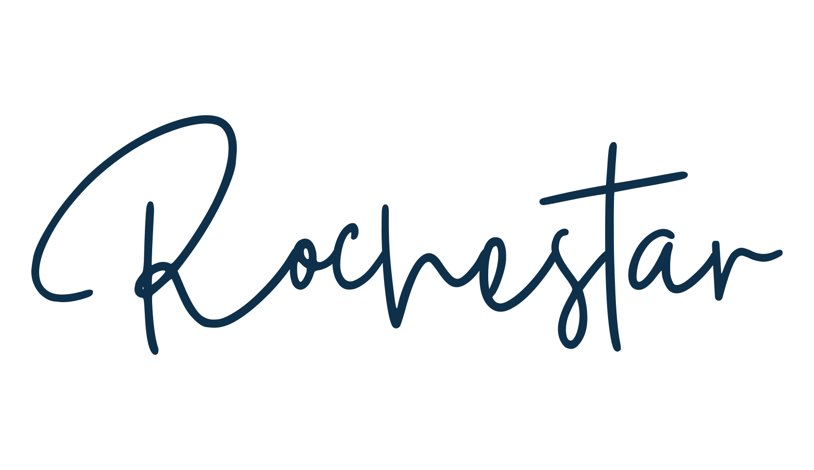 Rochestar, script handwritten fancy decorative calligraphy font preview
