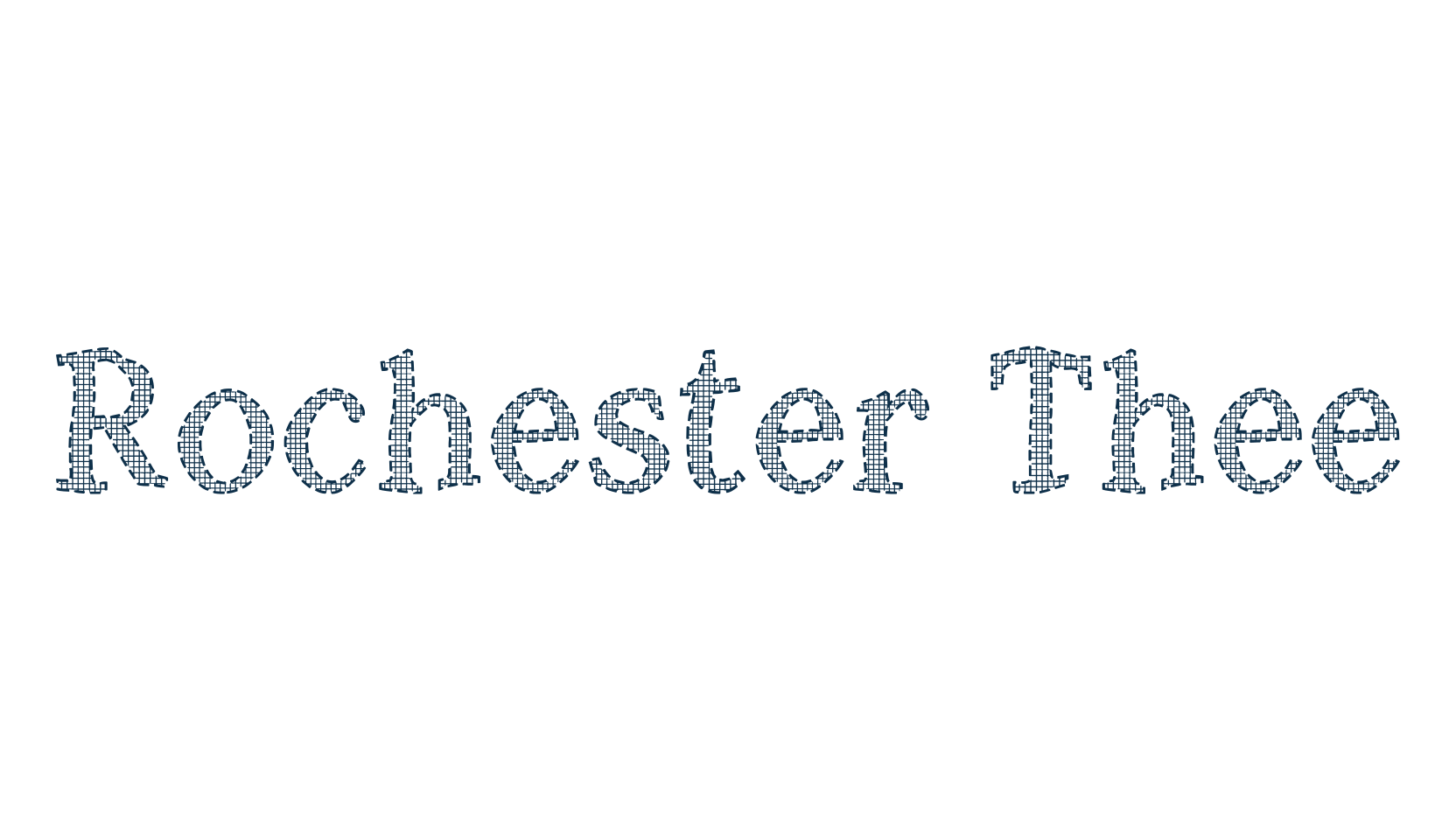 Rochester Thee, fancy decorative font preview