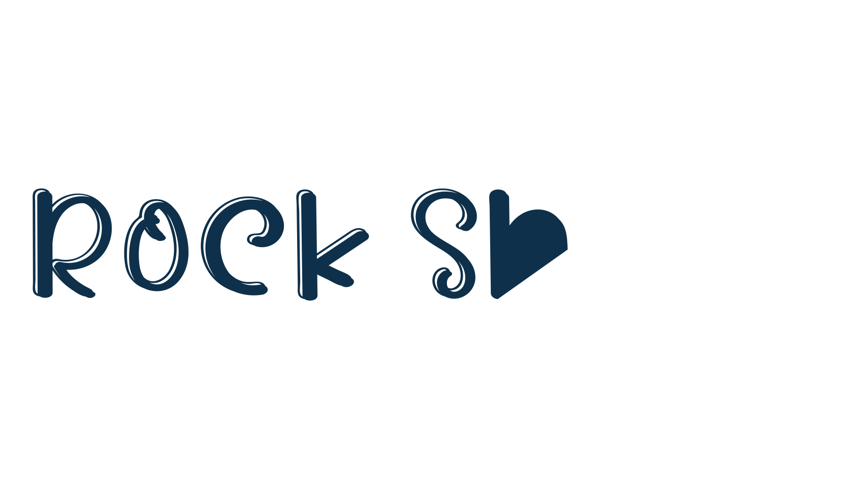 Rock Snake, cartoon font preview