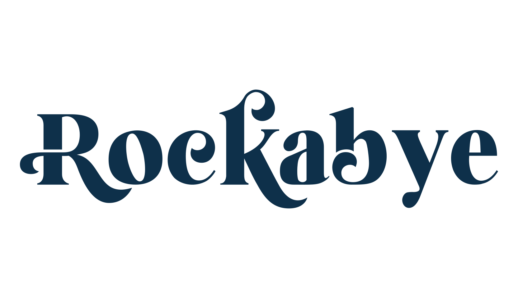 Rockabye, basic serif font preview