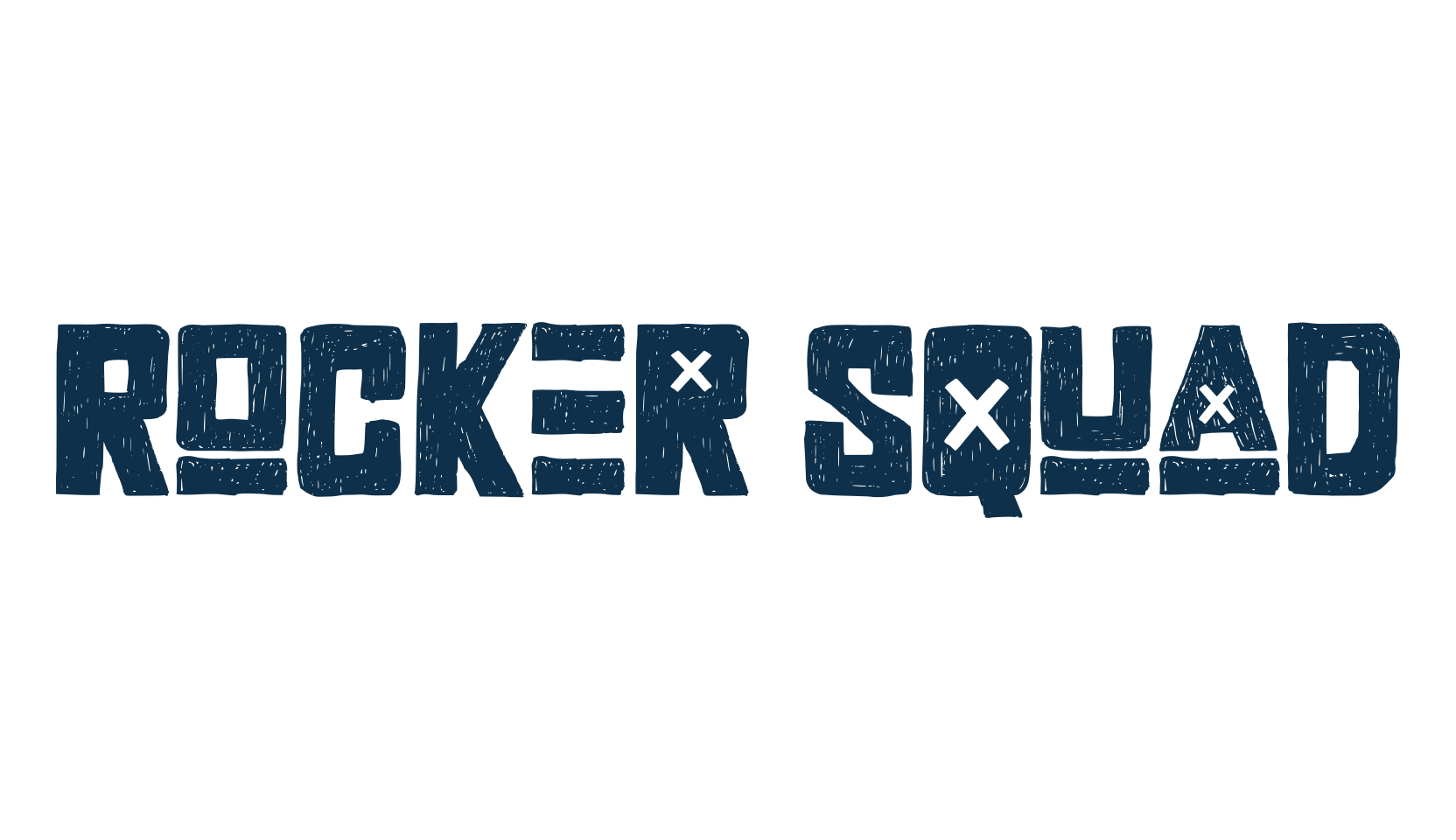 Rocker Squad, various font preview