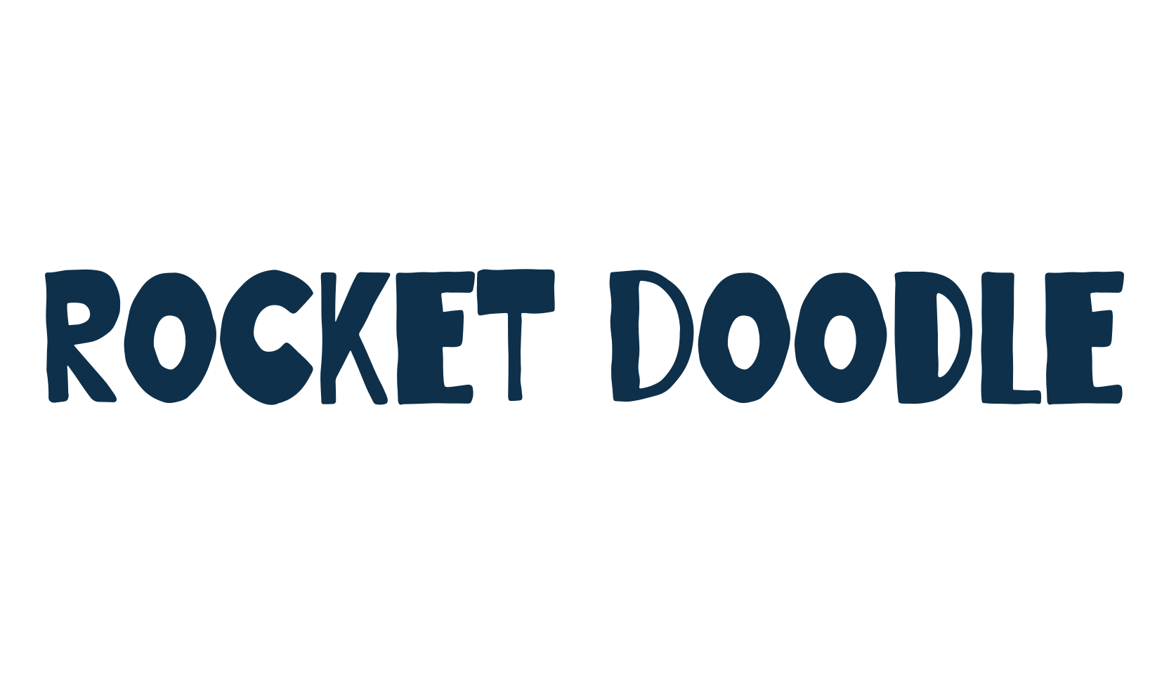Rocket Doodle, cartoon font preview