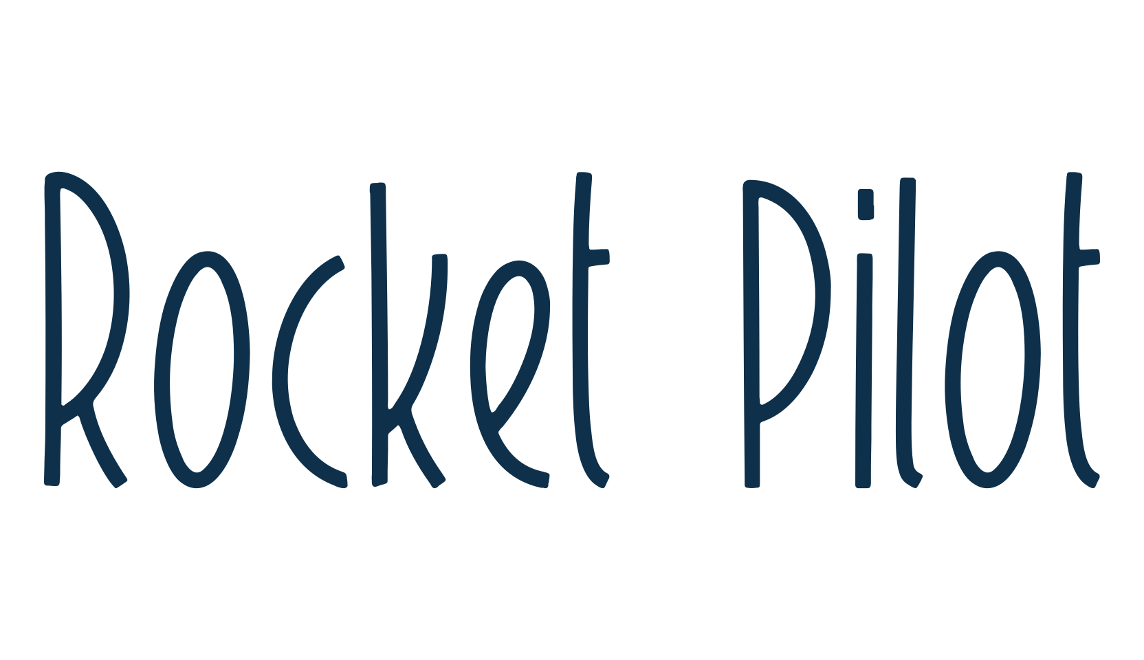 Rocket Pilot, cartoon font preview