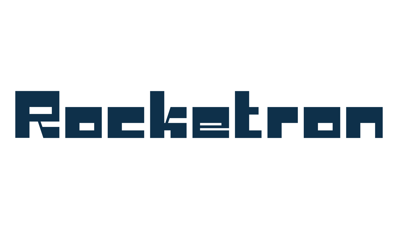 Rocketron, square font preview