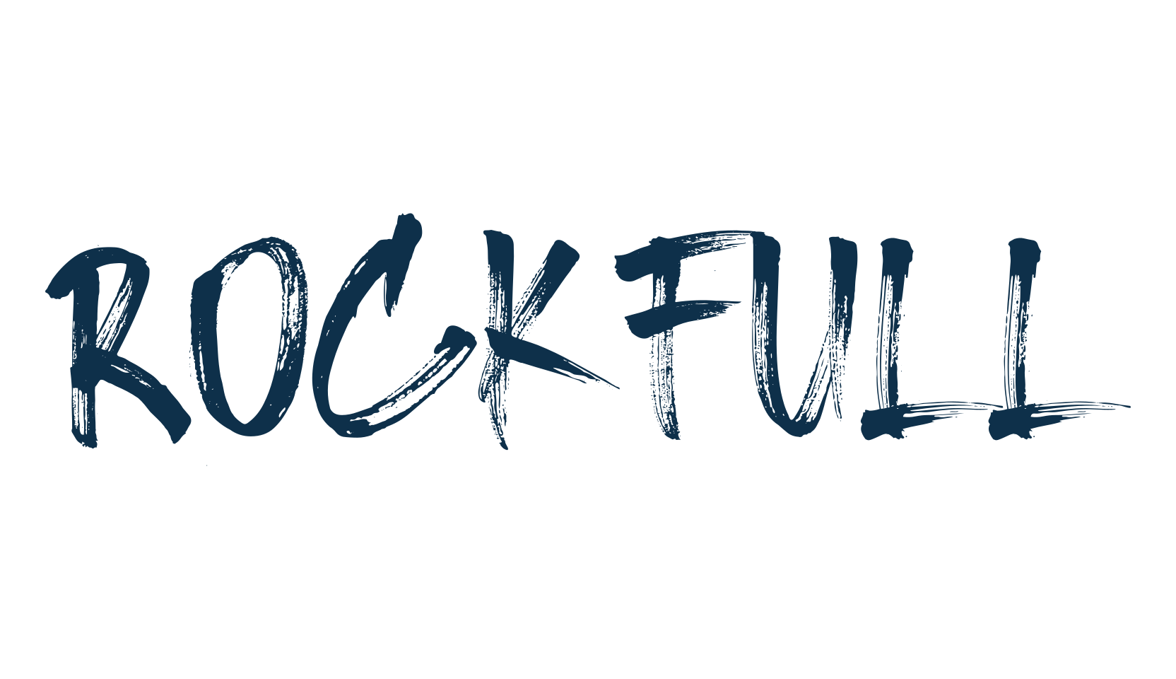 Rockfull, script brush fancy decorative calligraphy font preview