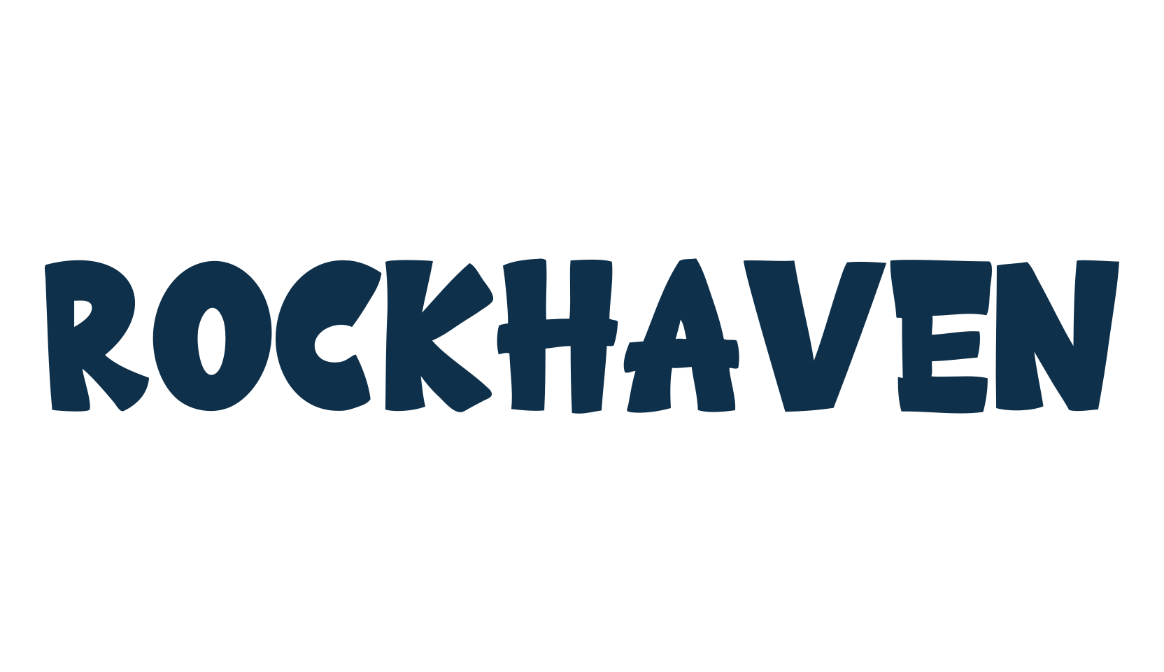 Rockhaven, fancy cartoon decorative font preview
