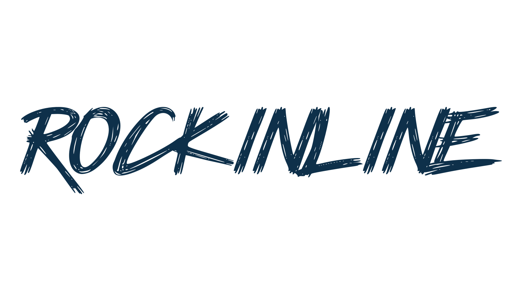 Rockinline, trash font preview