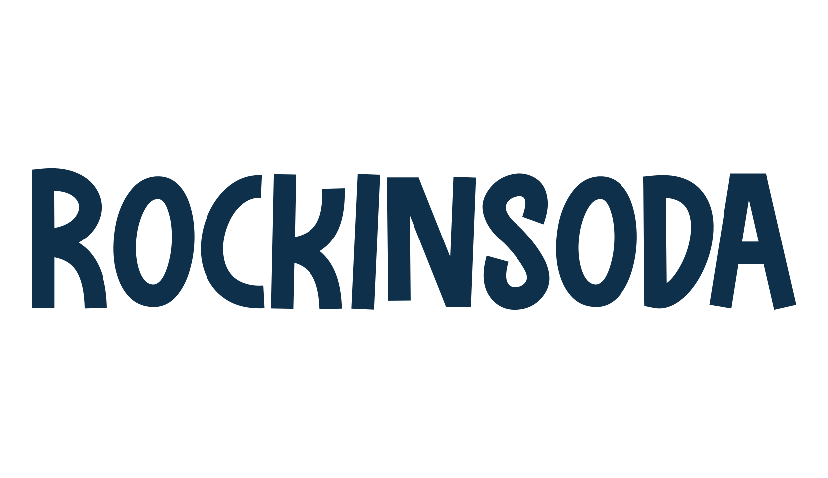 Rockinsoda, cartoon font preview