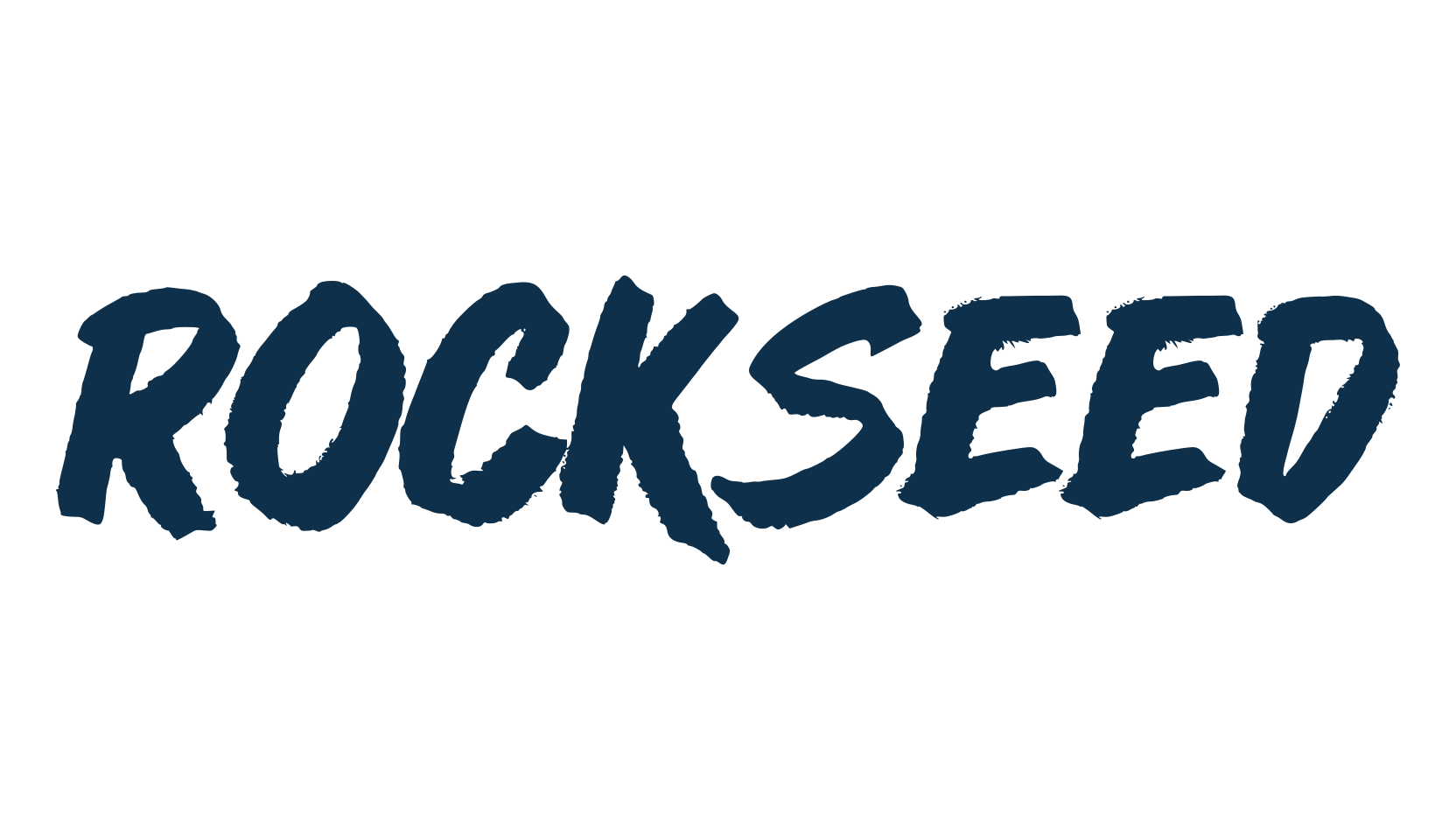 Rockseed, brush font preview