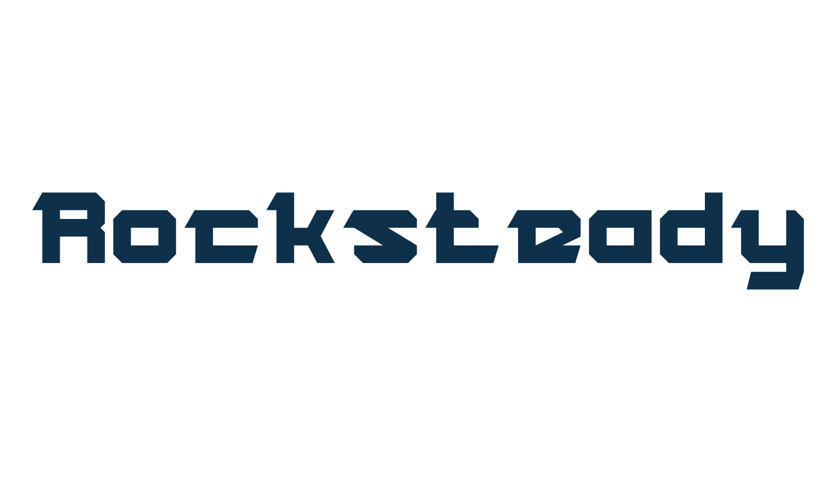 Rocksteady, fancy various techno sci-fi font preview