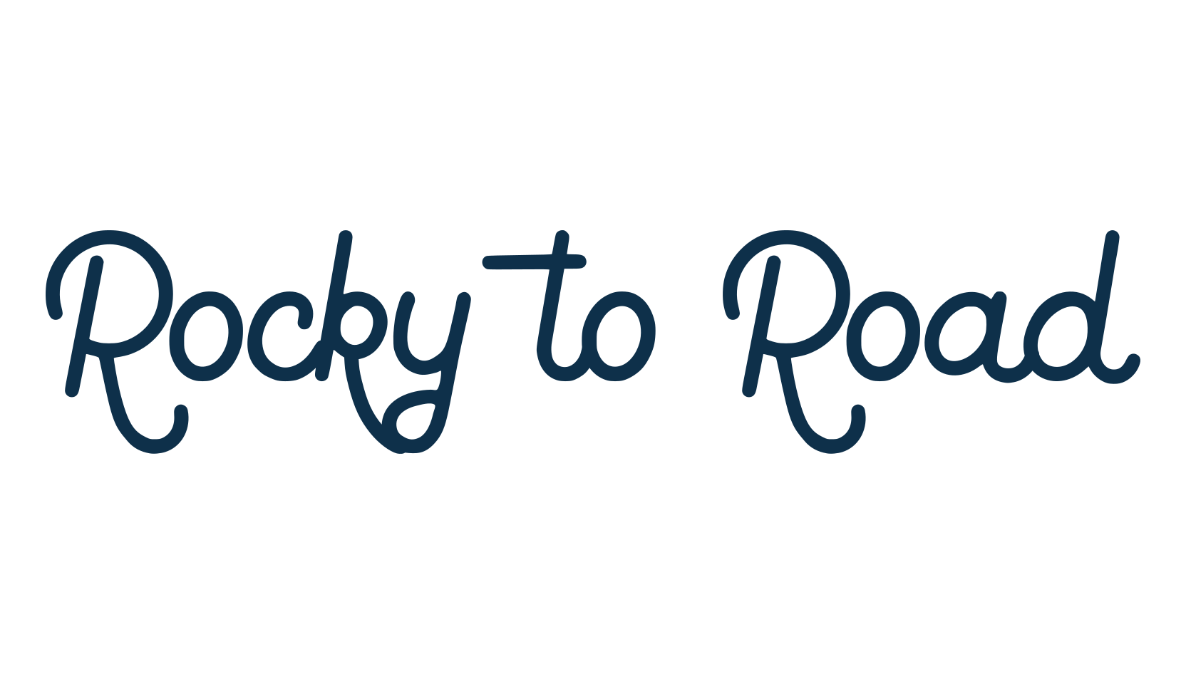 Rocky to Road, fancy decorative font preview