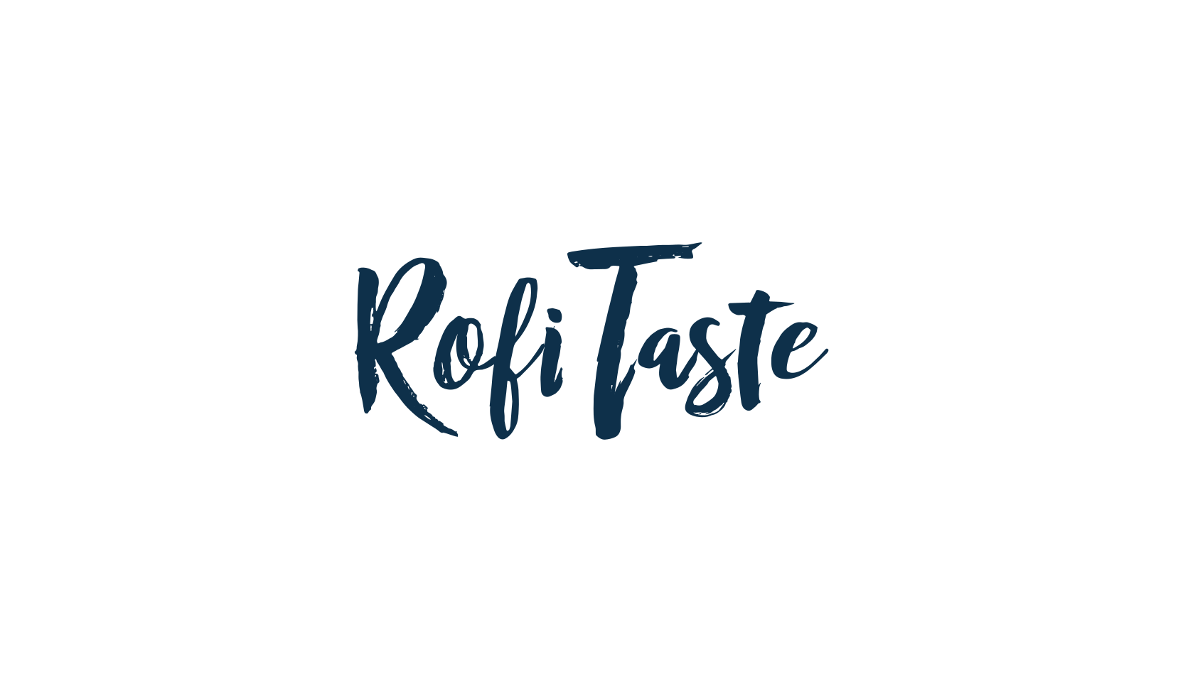 RofiTaste, script brush fancy decorative calligraphy font preview