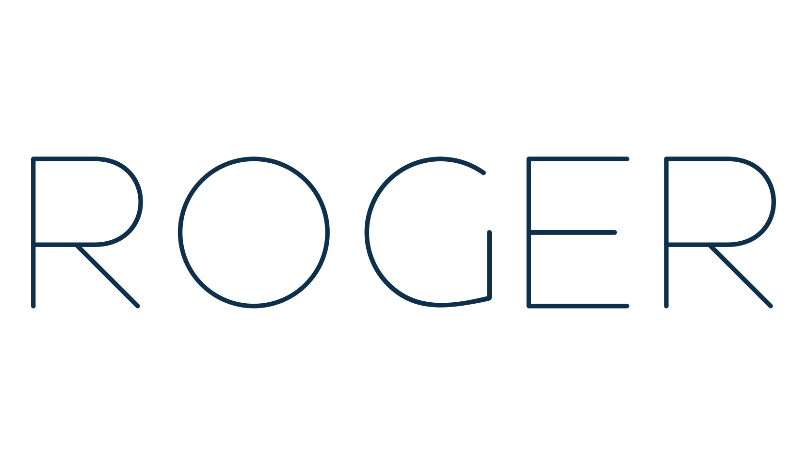 Roger, sans serif font preview