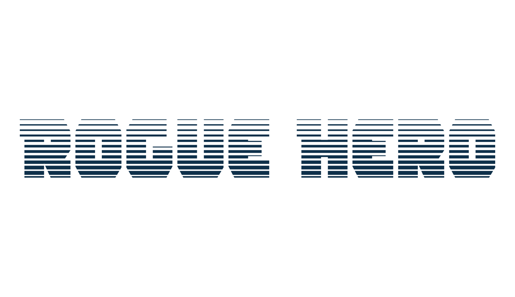 Rogue Hero, sci-fi font preview