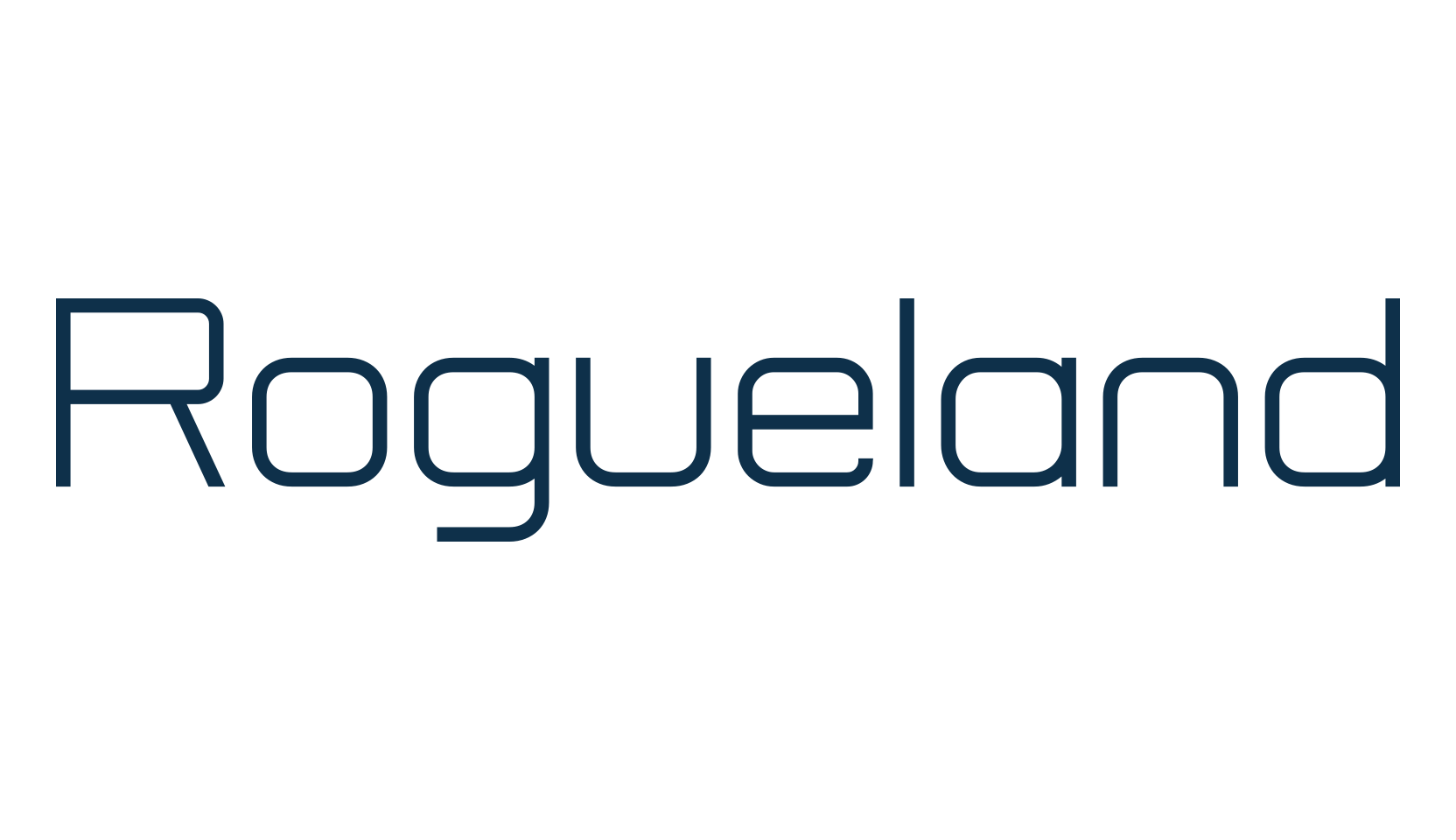 Rogueland, basic sans serif font preview
