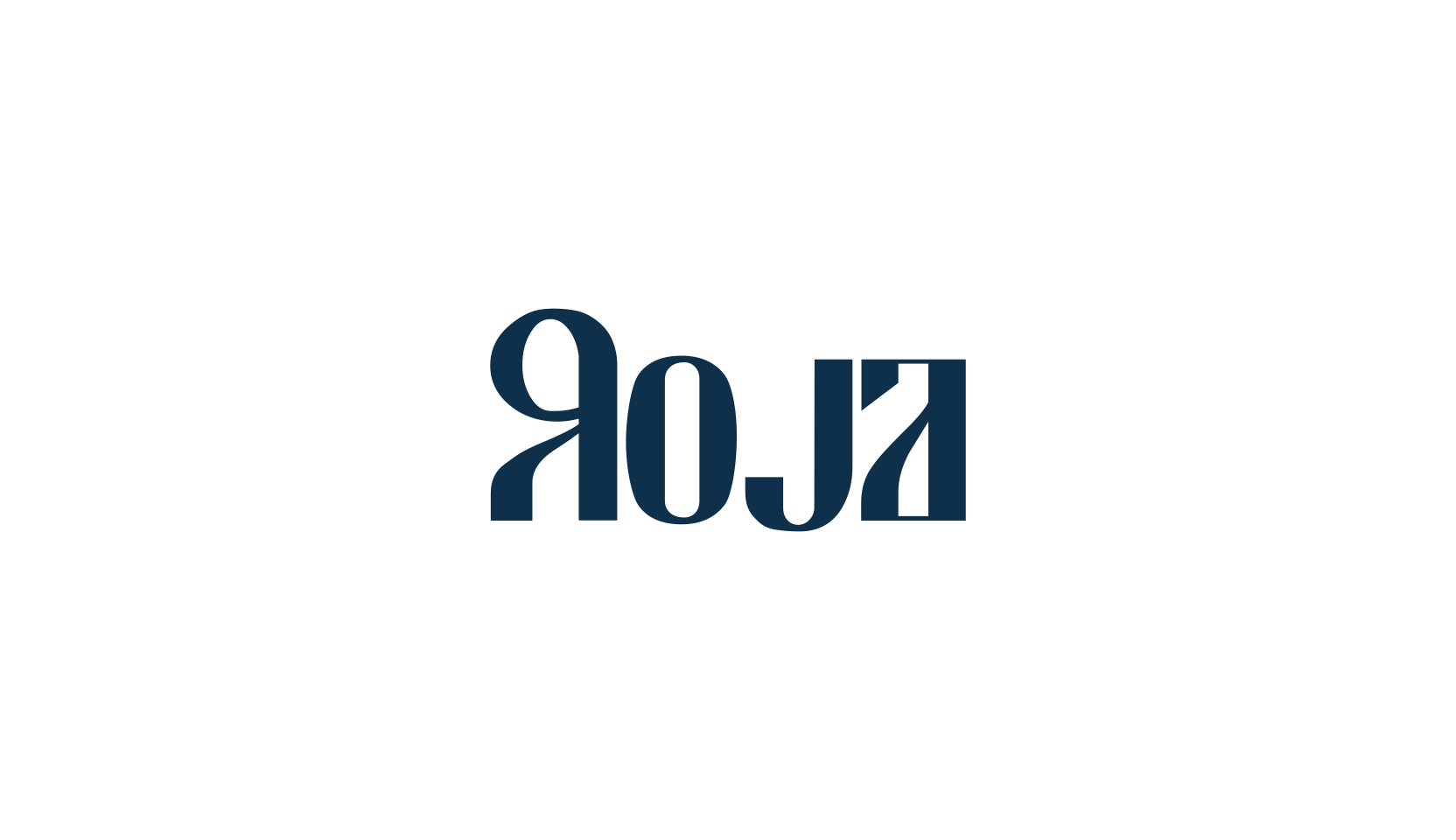 Roja, russian font preview