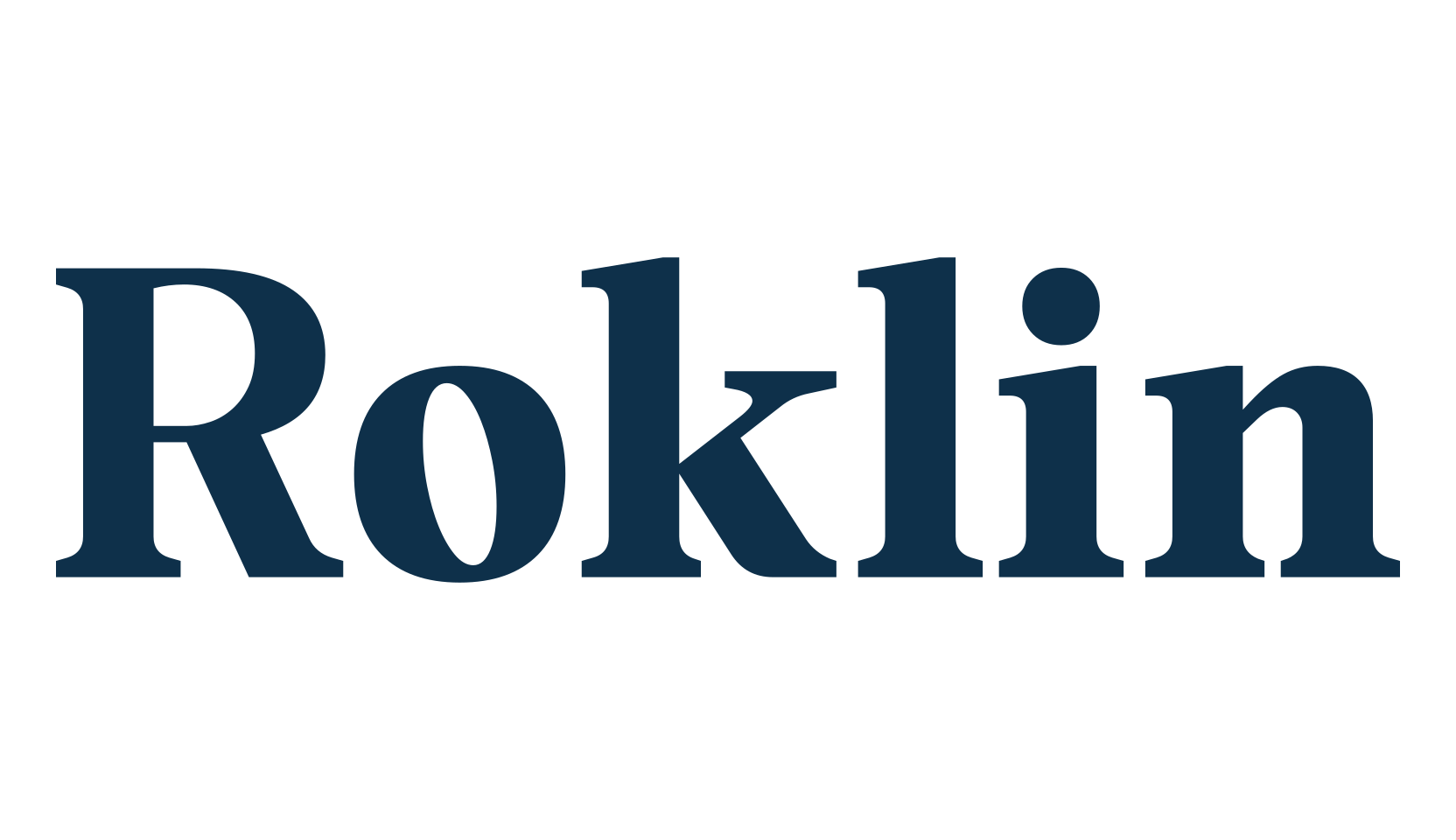 Roklin, fancy retro decorative font preview