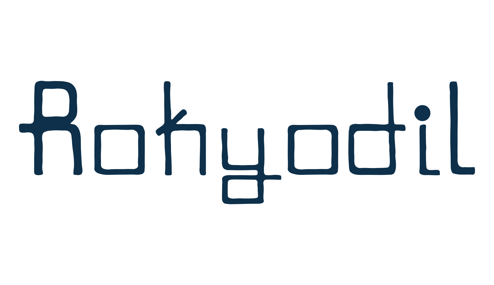 Rokyodil, display market font preview
