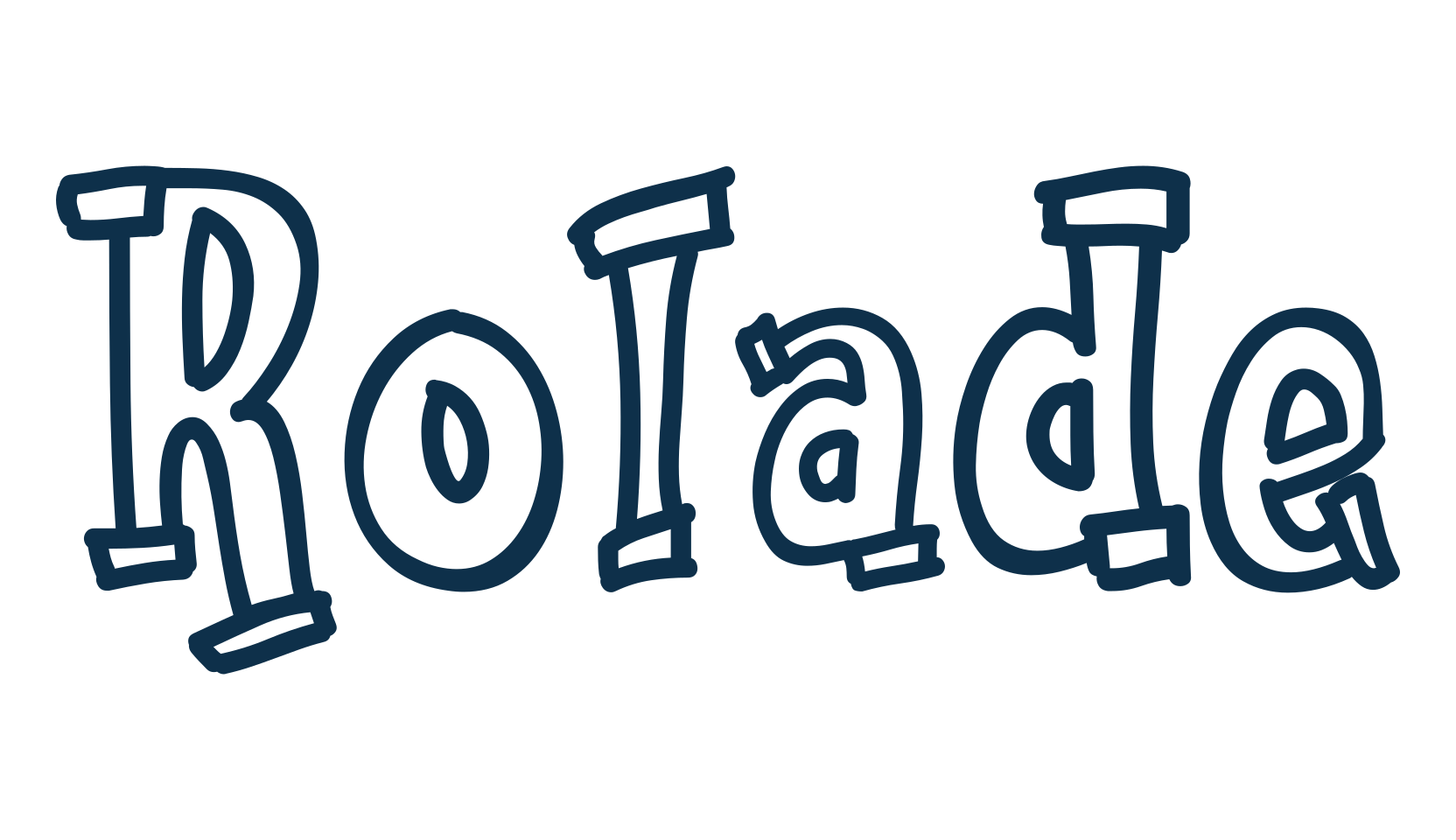 Rolade (rolade-2), cartoon font preview
