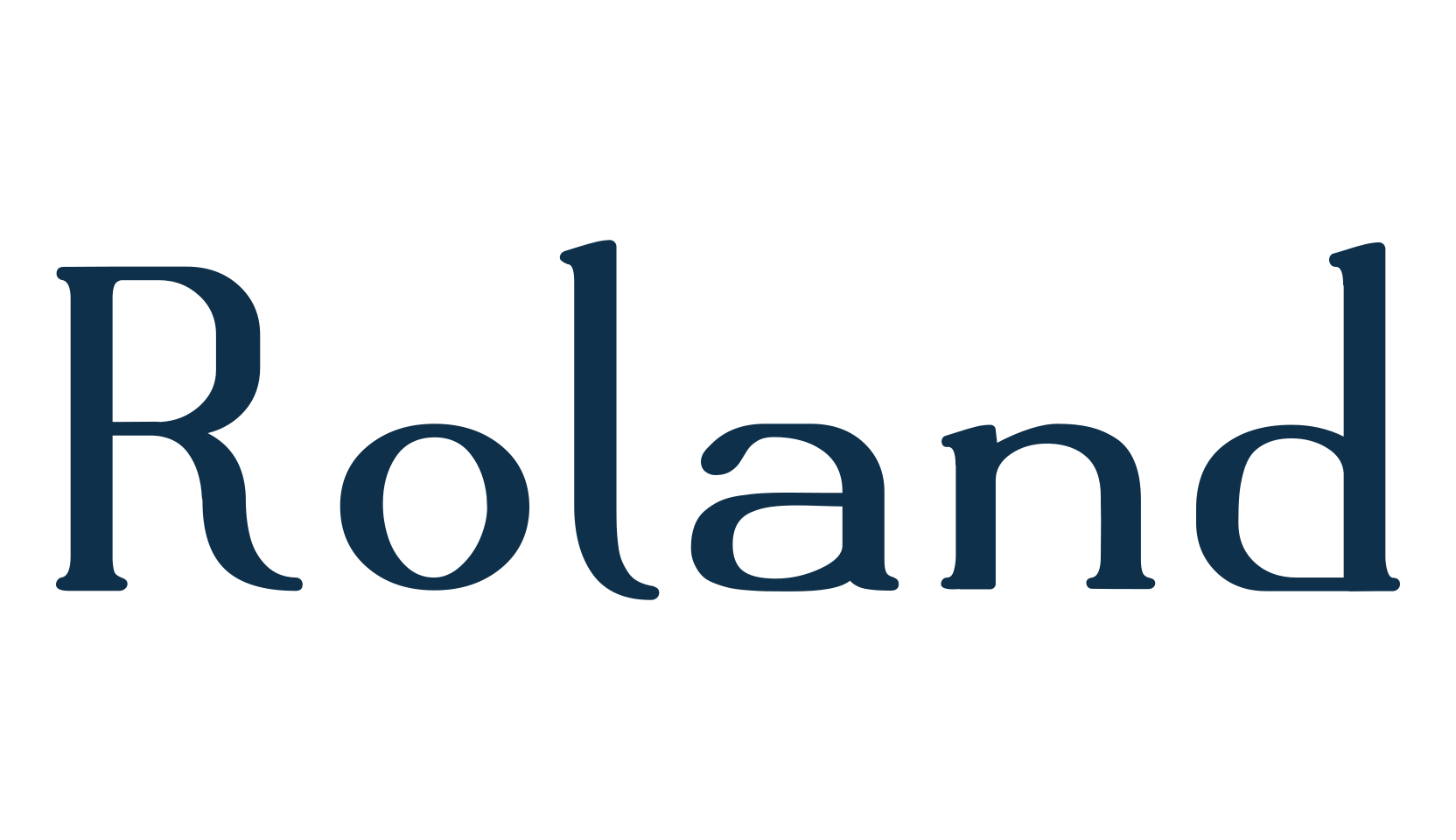 Roland, serif font preview