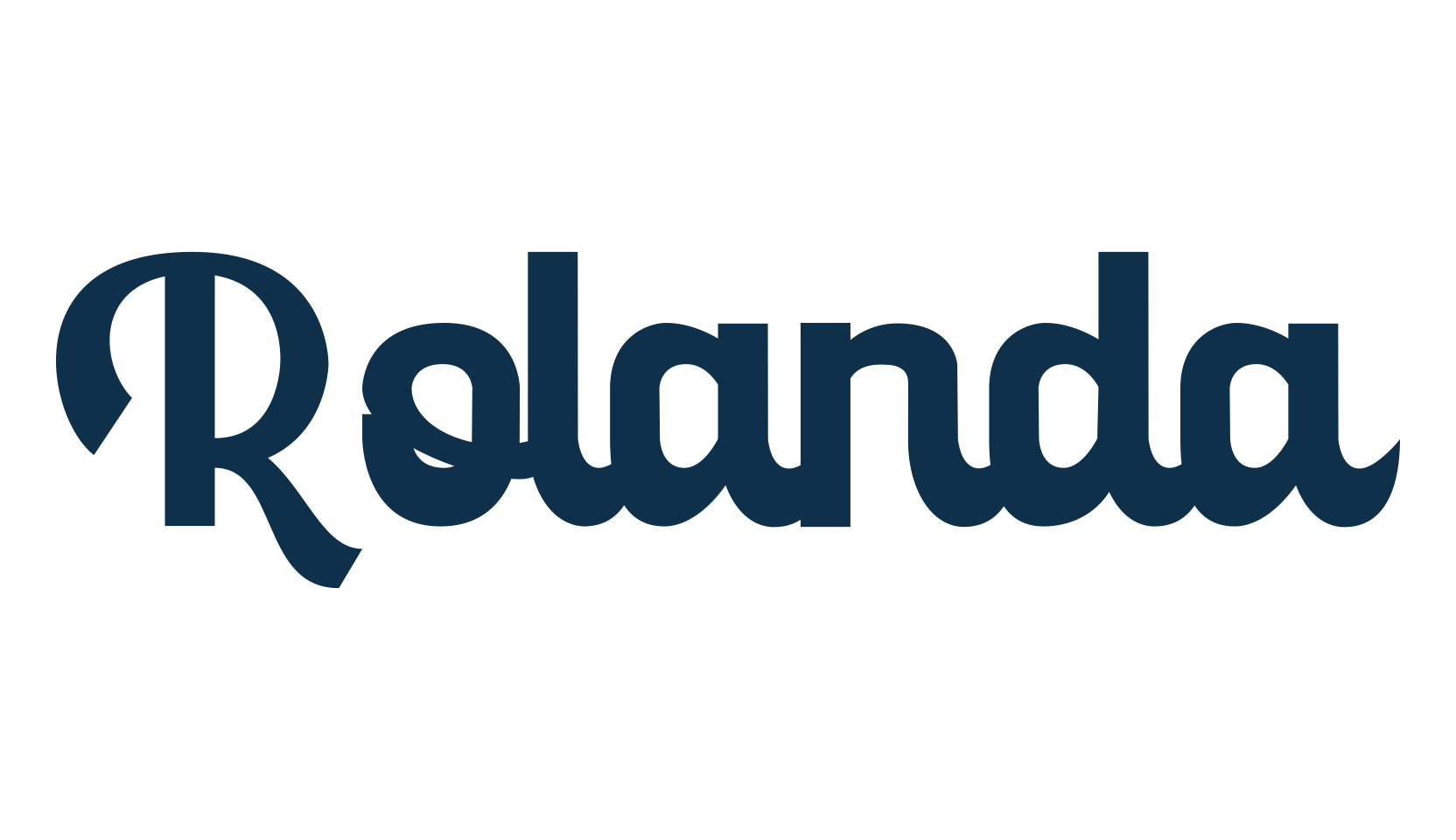 Rolanda (rolanda), fancy various decorative script calligraphy font preview