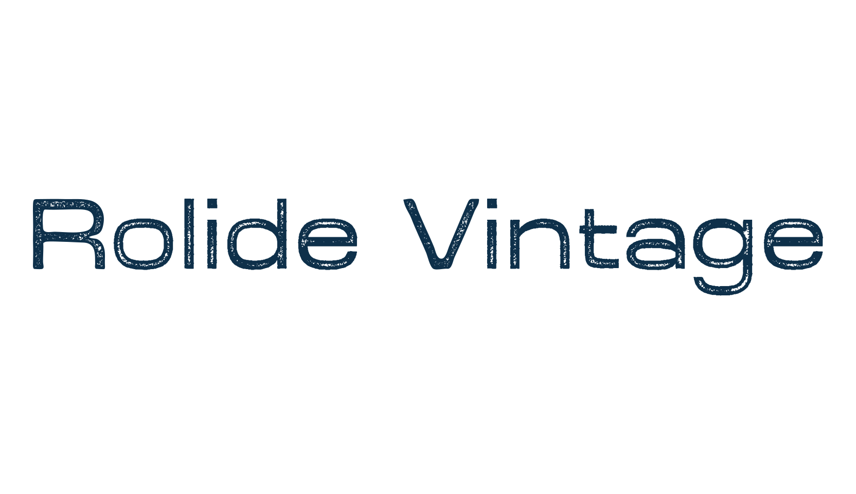 Rolide Vintage, fancy eroded decorative font preview