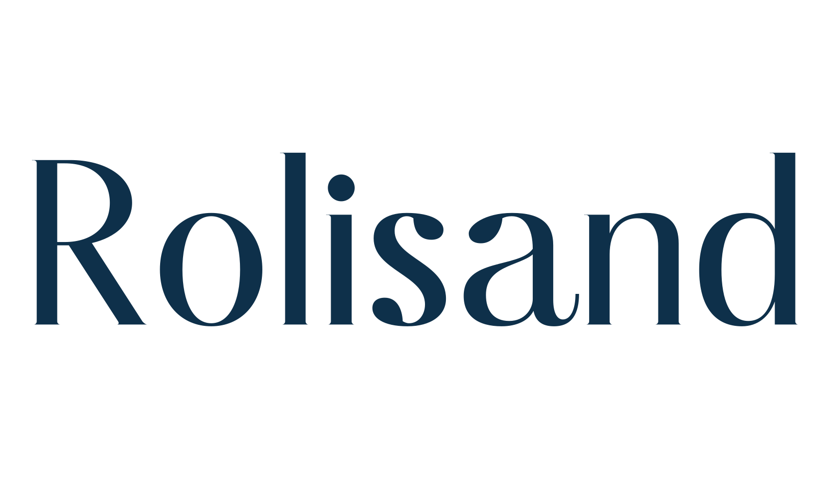 Rolisand, basic serif font preview
