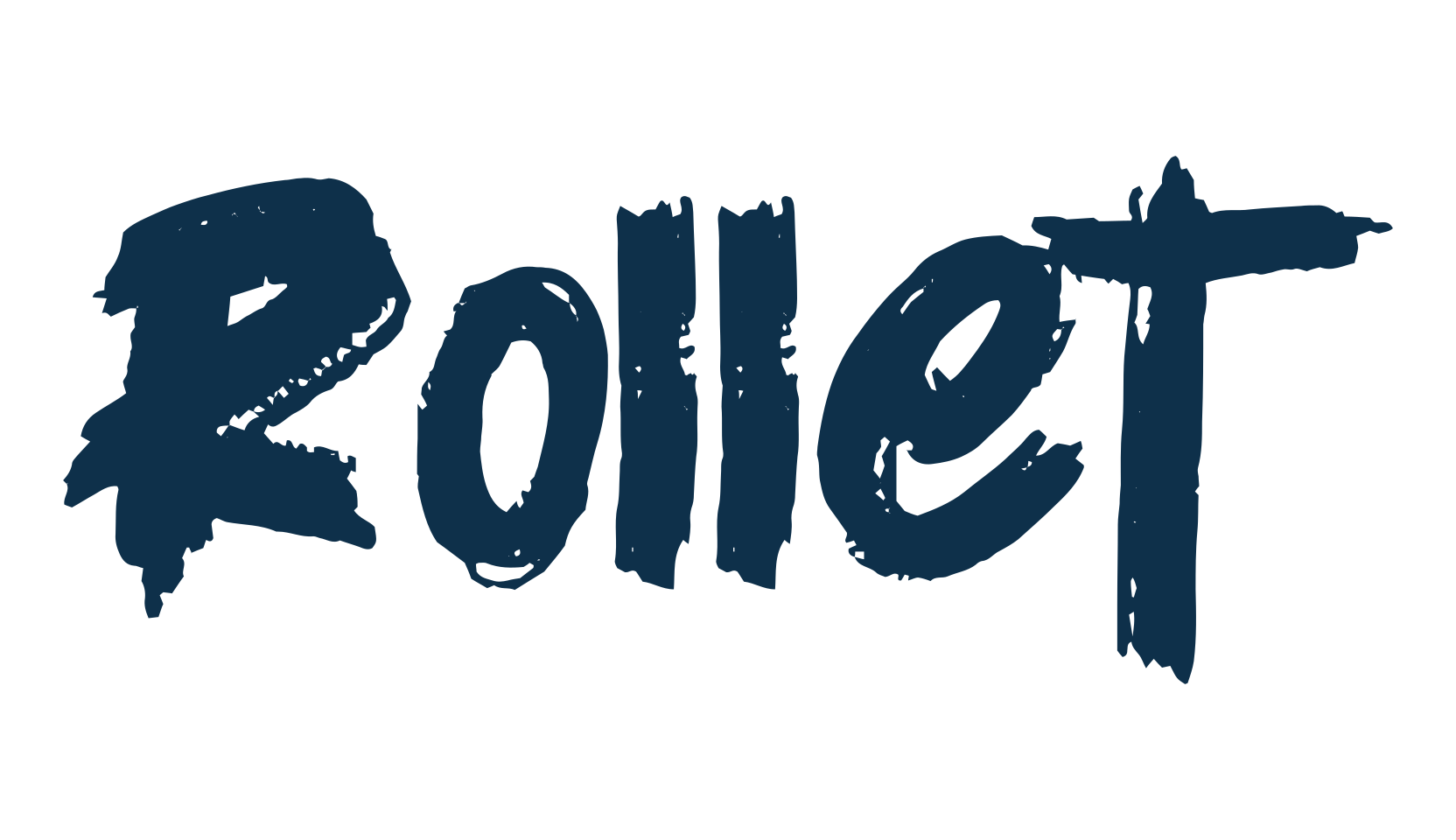 Rollet, trash font preview