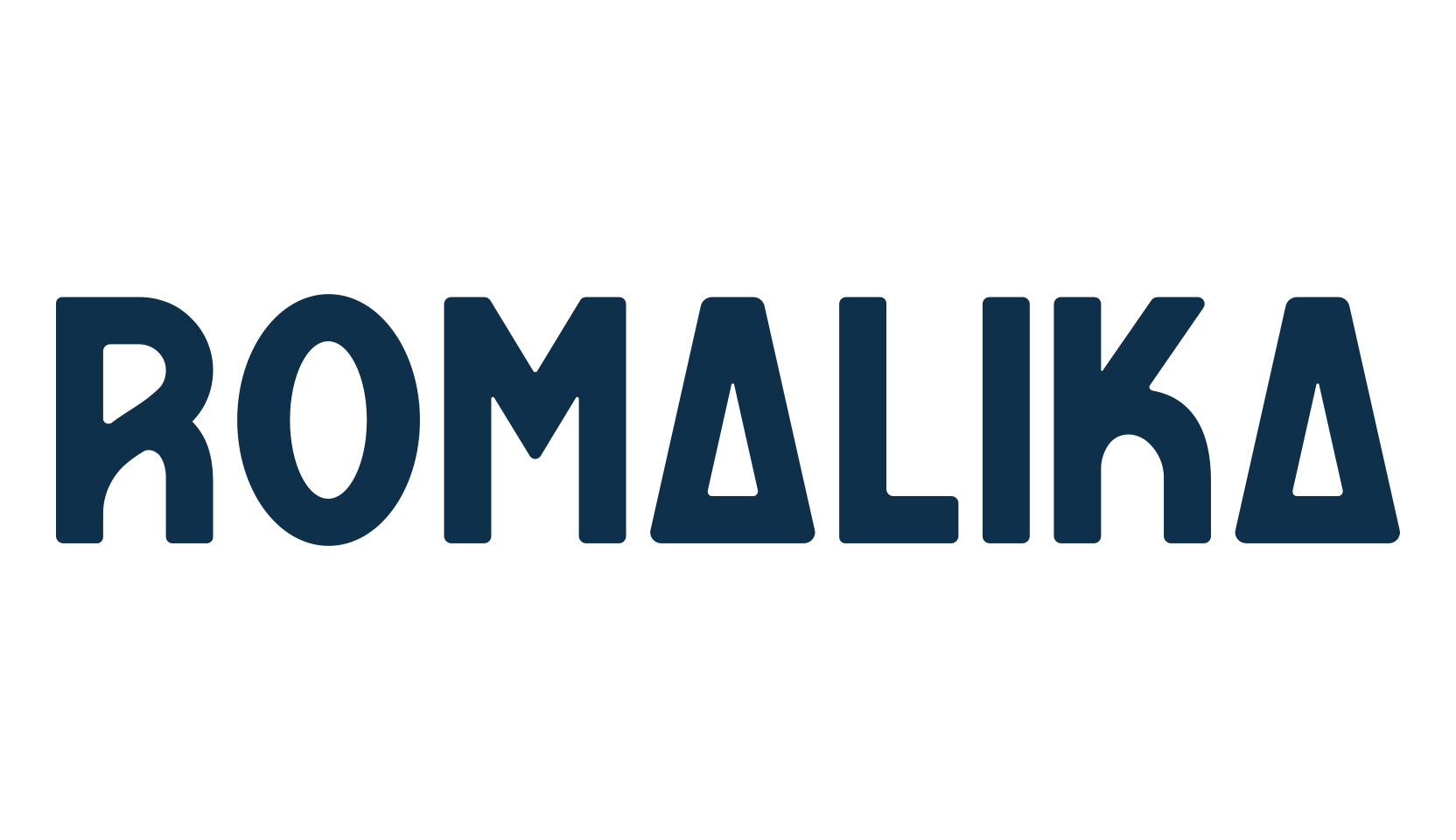 Romalika, retro font preview