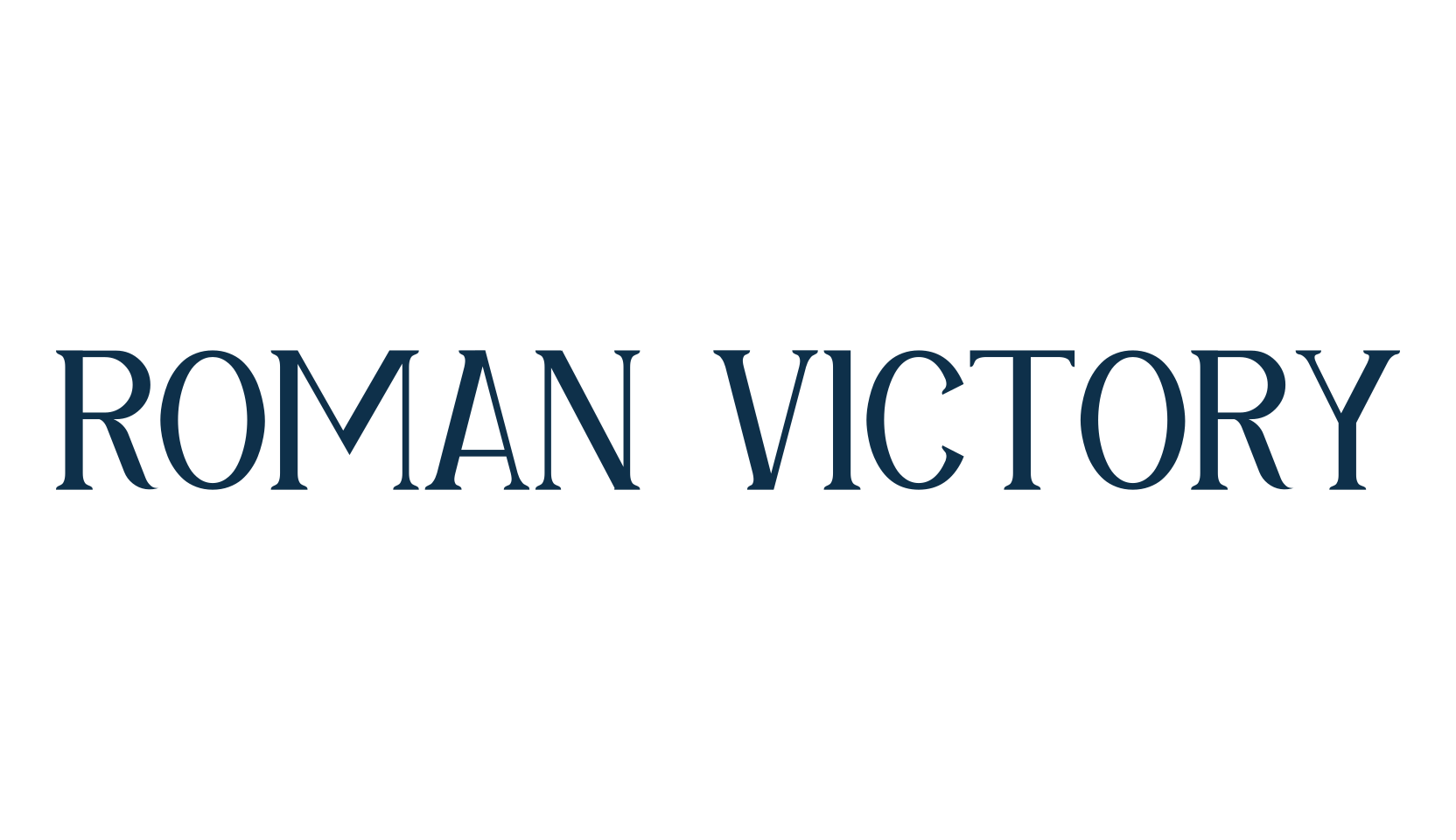 Roman Victory, serif font preview