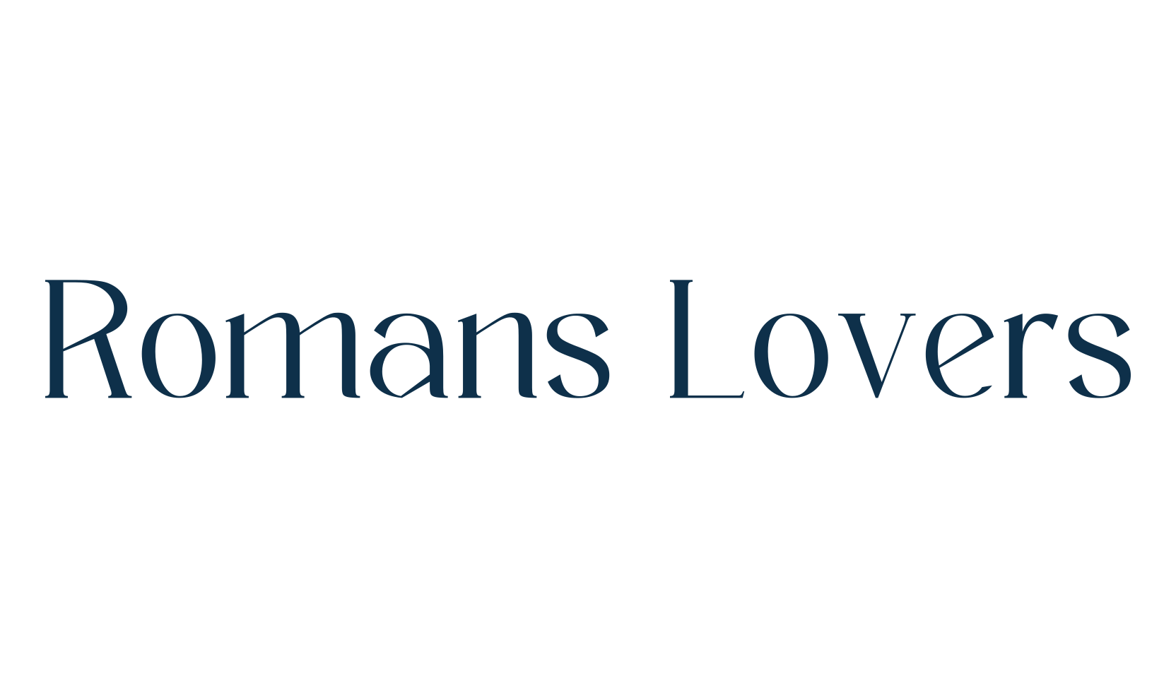 Romans Lovers, serif font preview