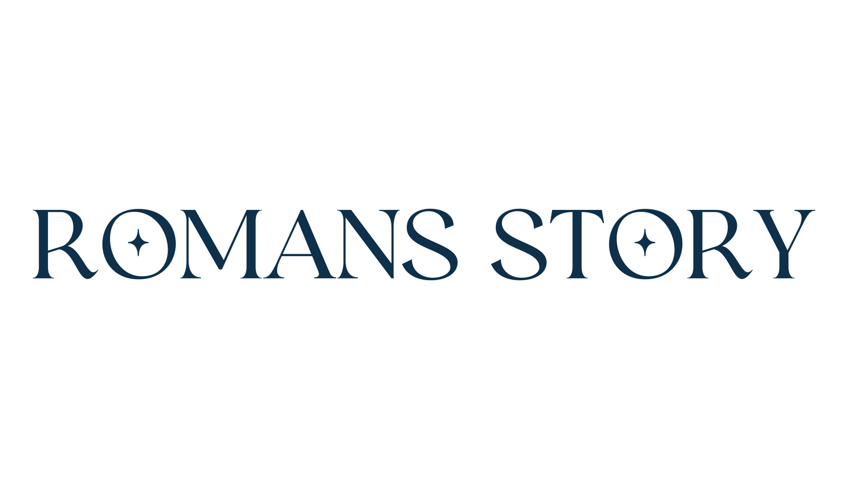 Romans Story, serif font preview
