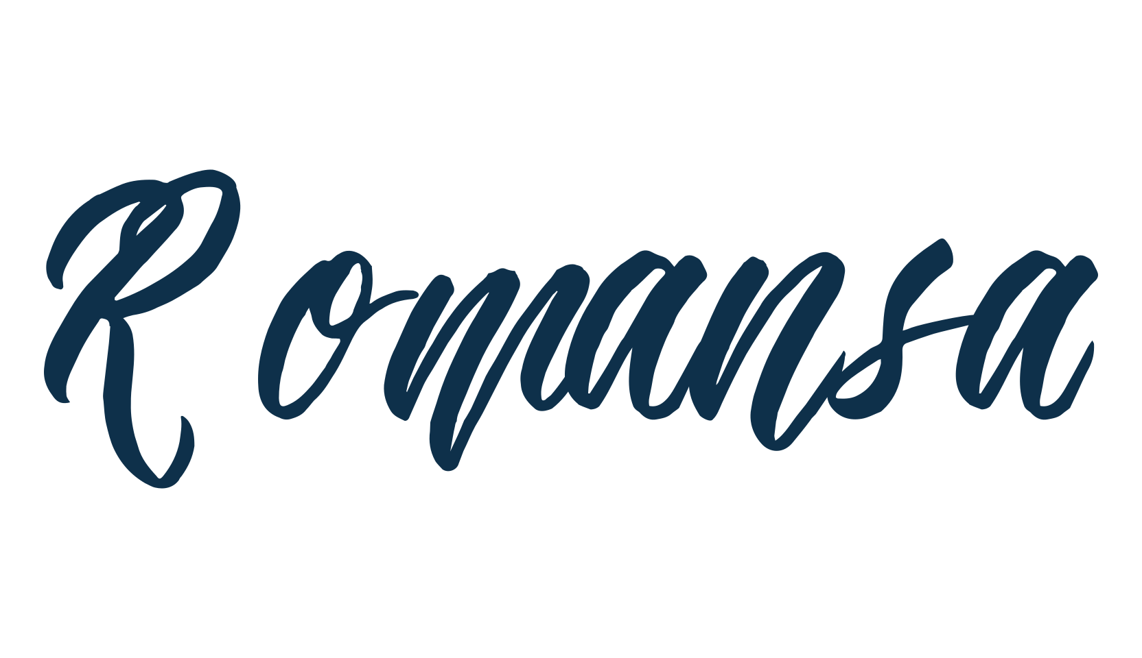 Romansa (romansa), script brush fancy decorative calligraphy font preview