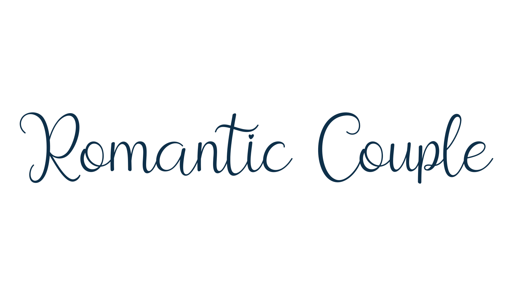 Romantic Couple (romantic-couple-2), script calligraphy fancy decorative font preview