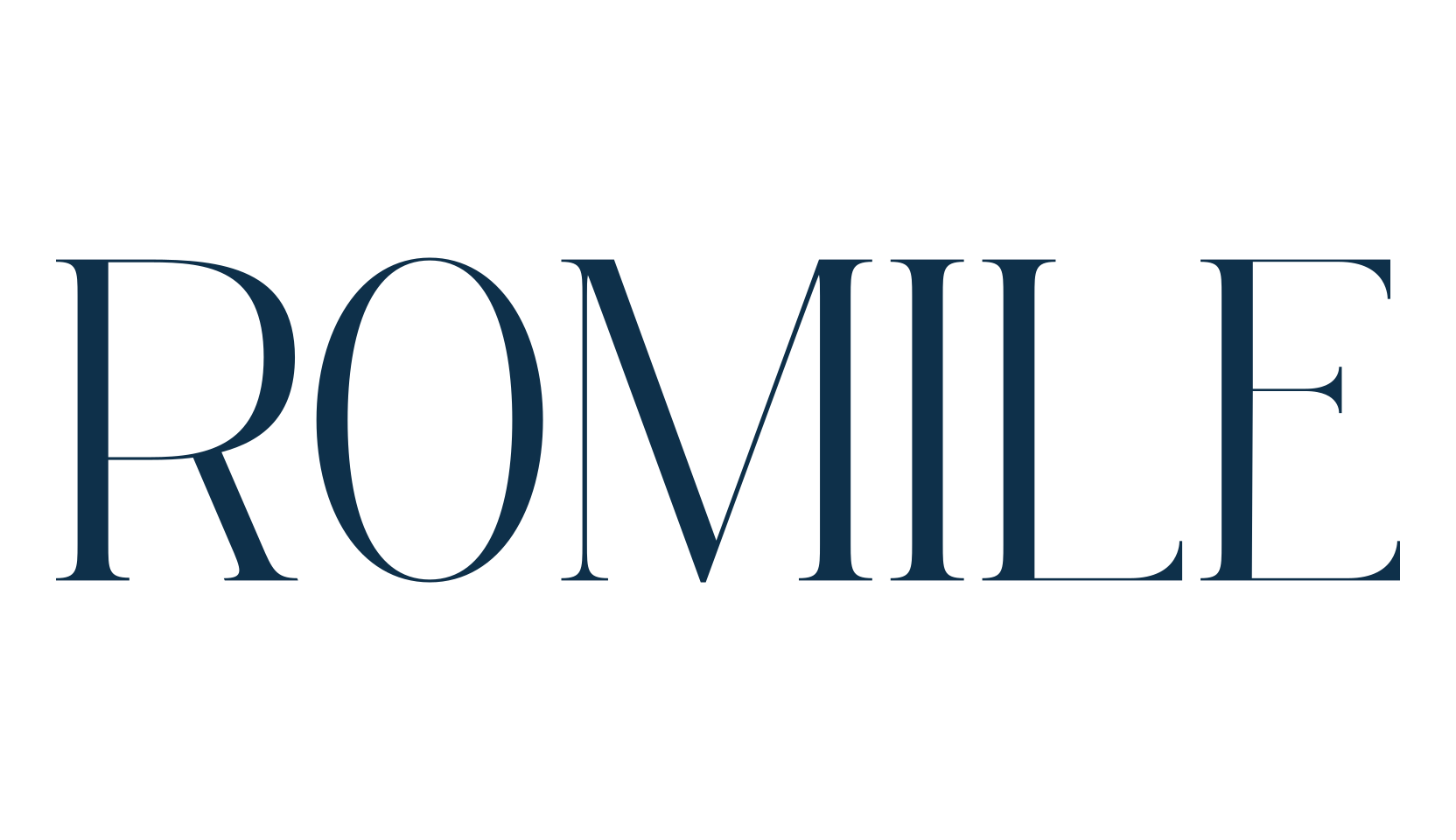 Romile, basic serif font preview