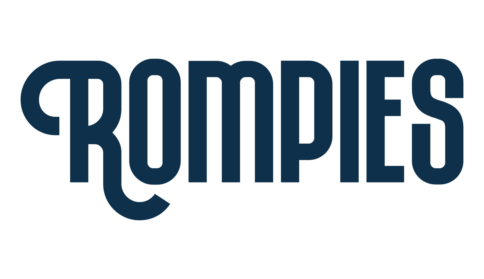 Rompies, various font preview