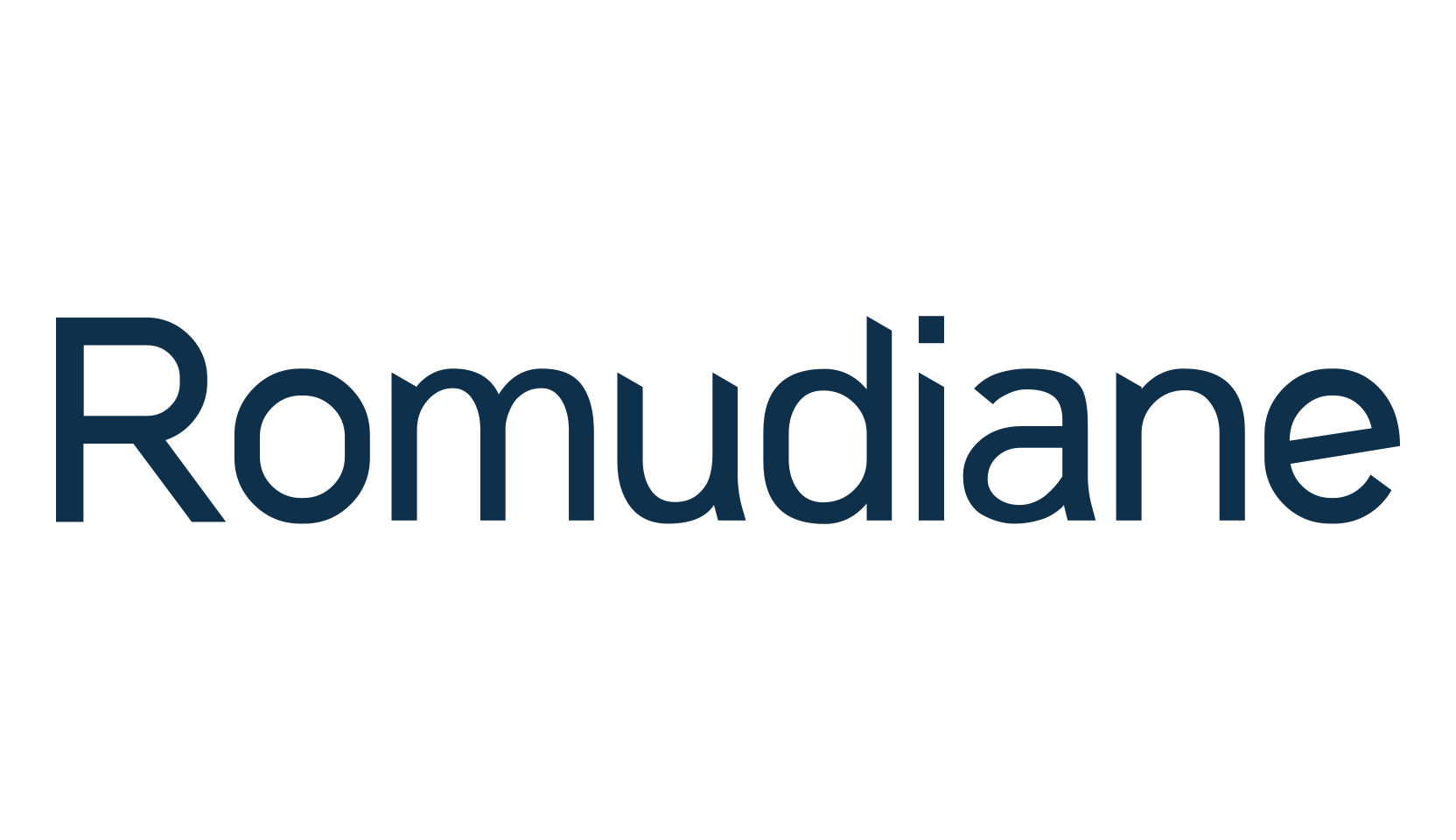 Romudiane, basic sans serif font preview