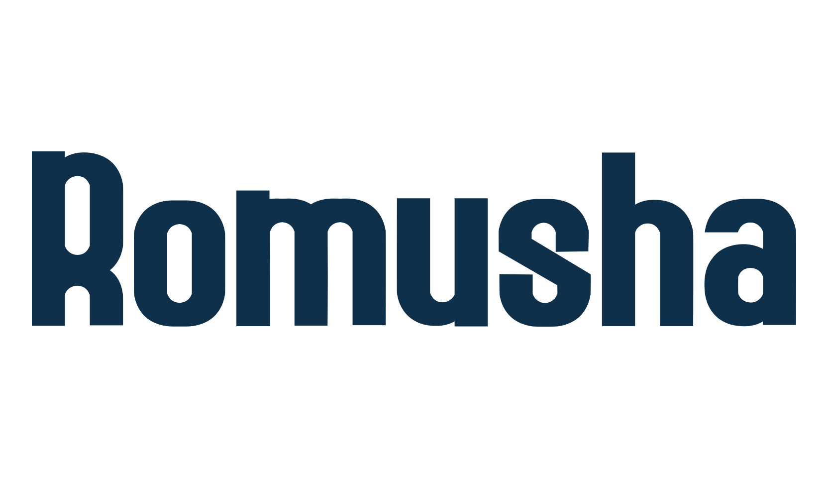 Romusha, basic sans serif font preview