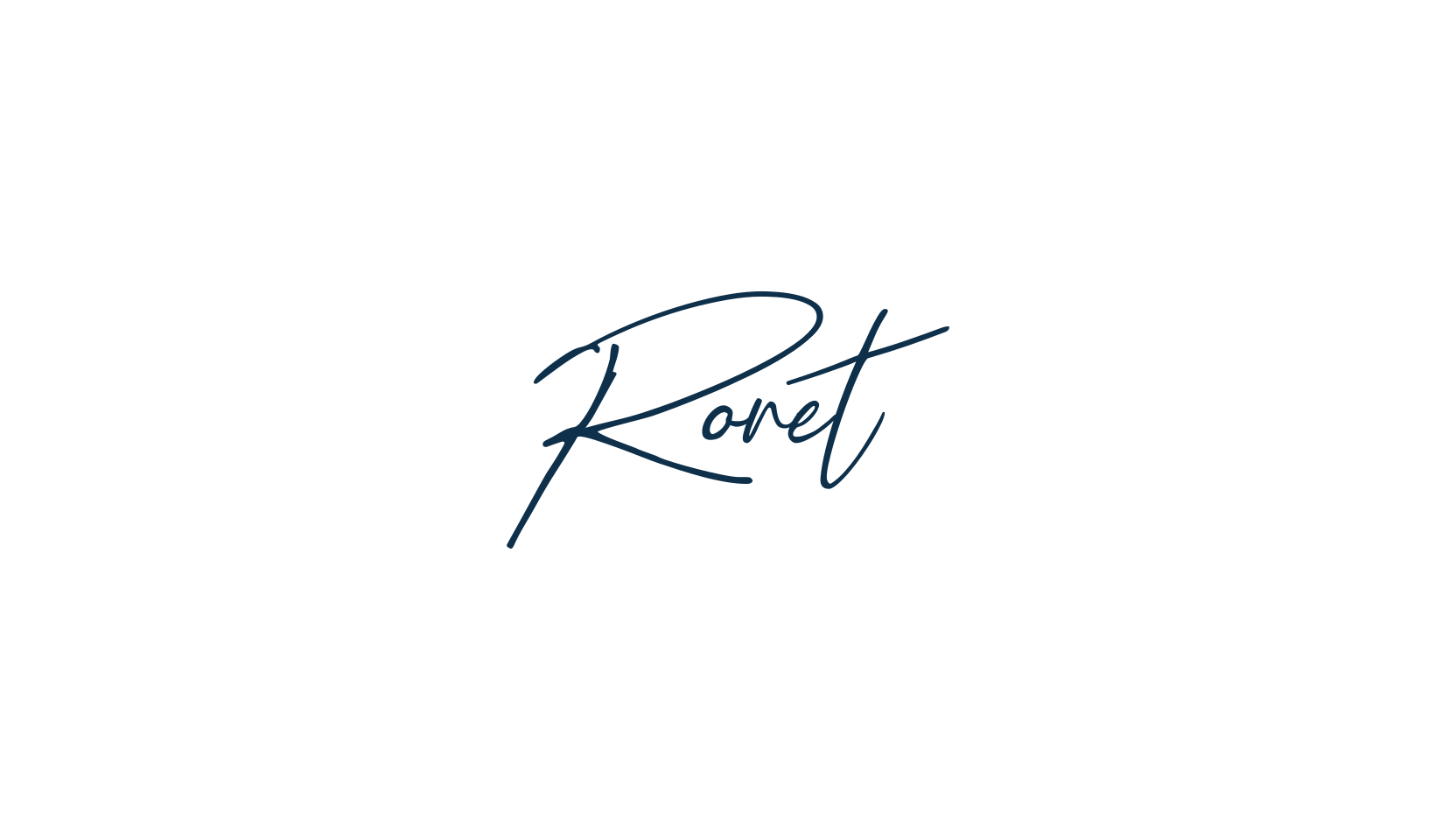 Ronet, handwriting font preview