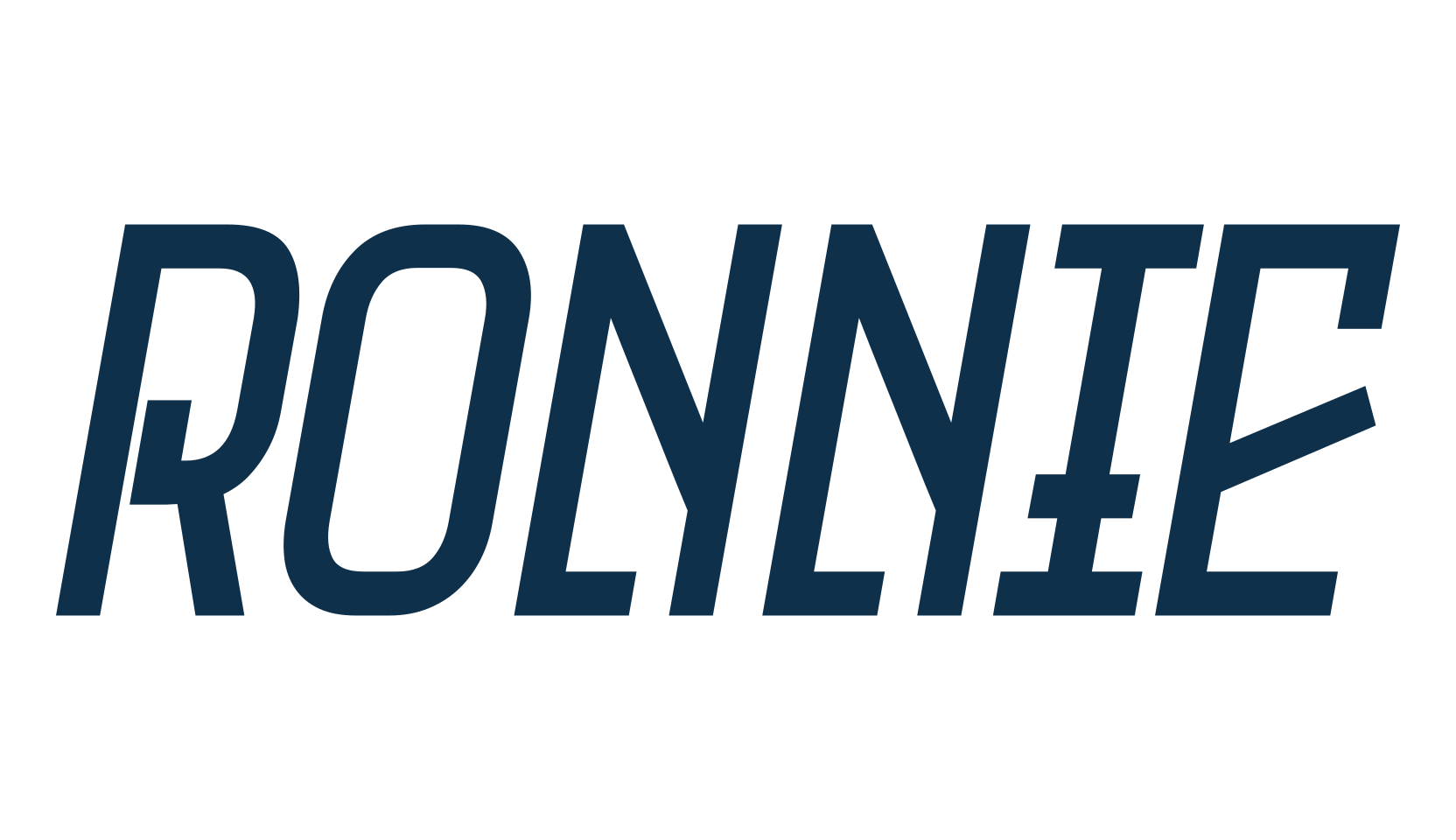 Ronnie, various font preview