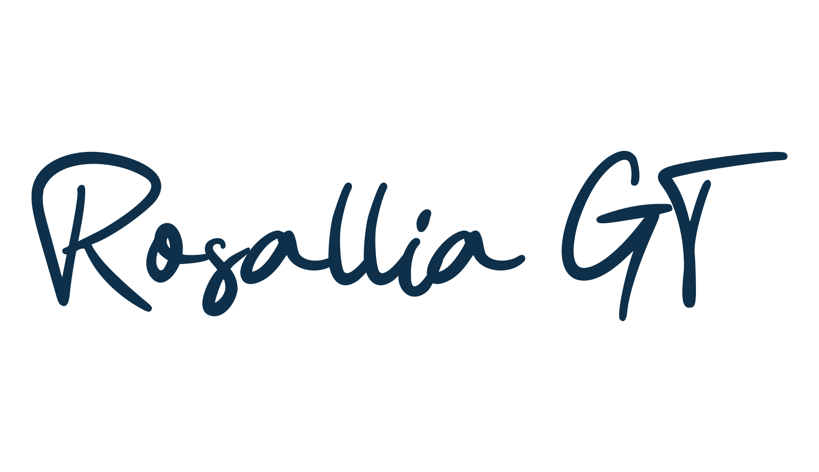 Rosallia GT, script handwritten fancy decorative calligraphy font preview